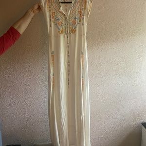 Johnny Was Embroidered Dress